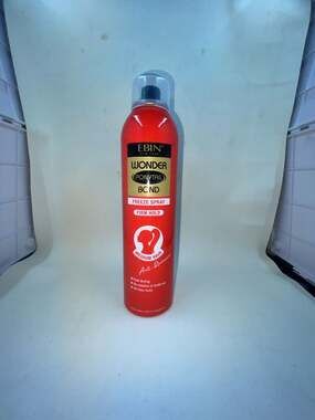 EBIN New York Wonder Ponytail Bond Freeze Spray Firm Hold for Medium Hair 8oz